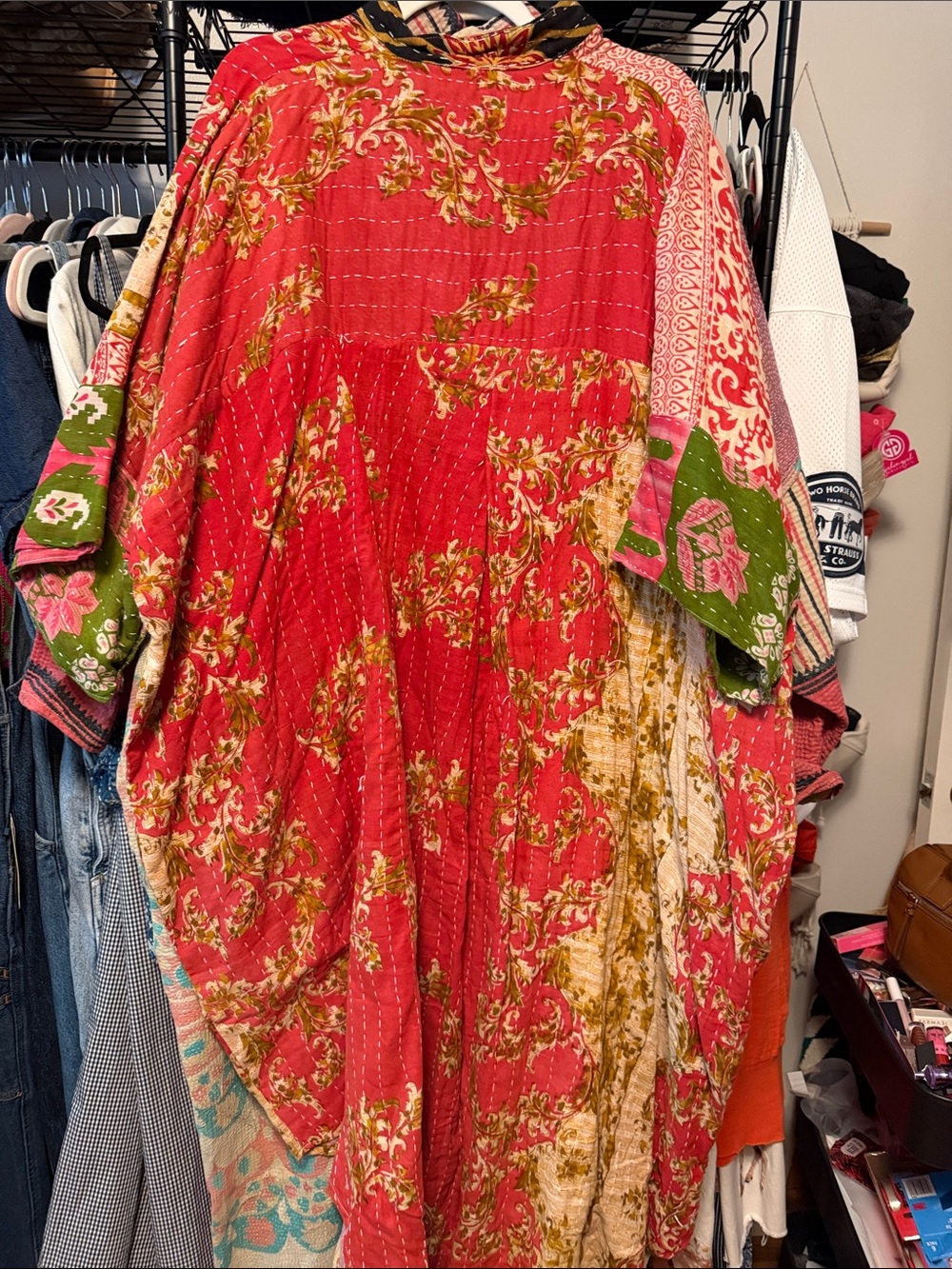 NWOT Kantha dress/duster - Picture 3 of 3